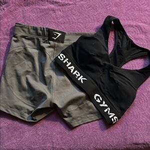 Gymshark Gray Athletic Shorts